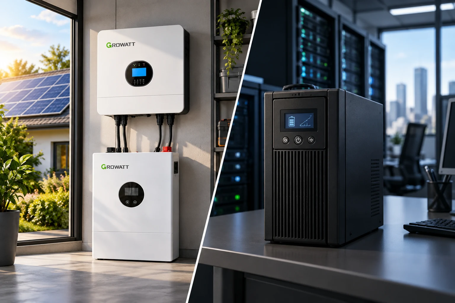 سانورتر چیست و چه تفاوتی با UPS دارد؟